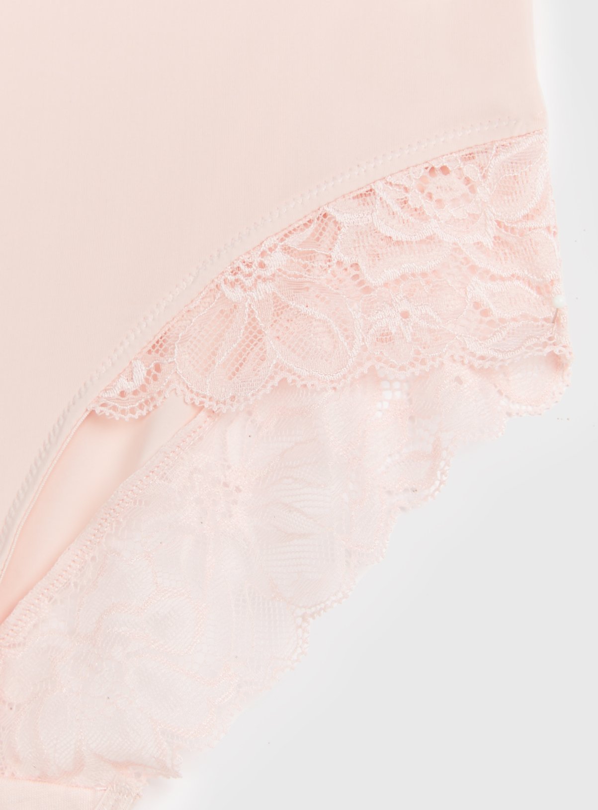 Light Pink Lace Full Knickers 12 - Image 3 thumbnail